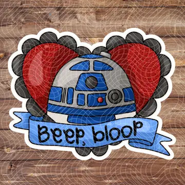 Star Wars Theme Sticker - STV