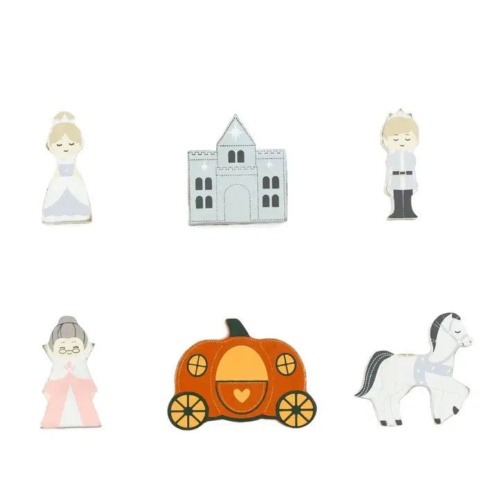 Letterboard Wood Shaped Cinderella Tiles - CHD