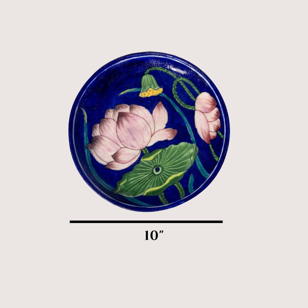Handpainted 10'' inch plates - Earthenbymalvika