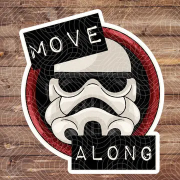 Star Wars Theme Sticker - STV
