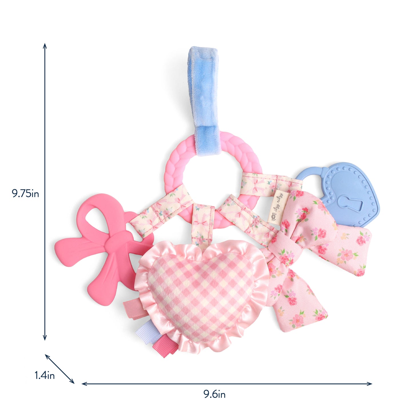 Bow Bitzy Busy Ring Babies Teething Toy