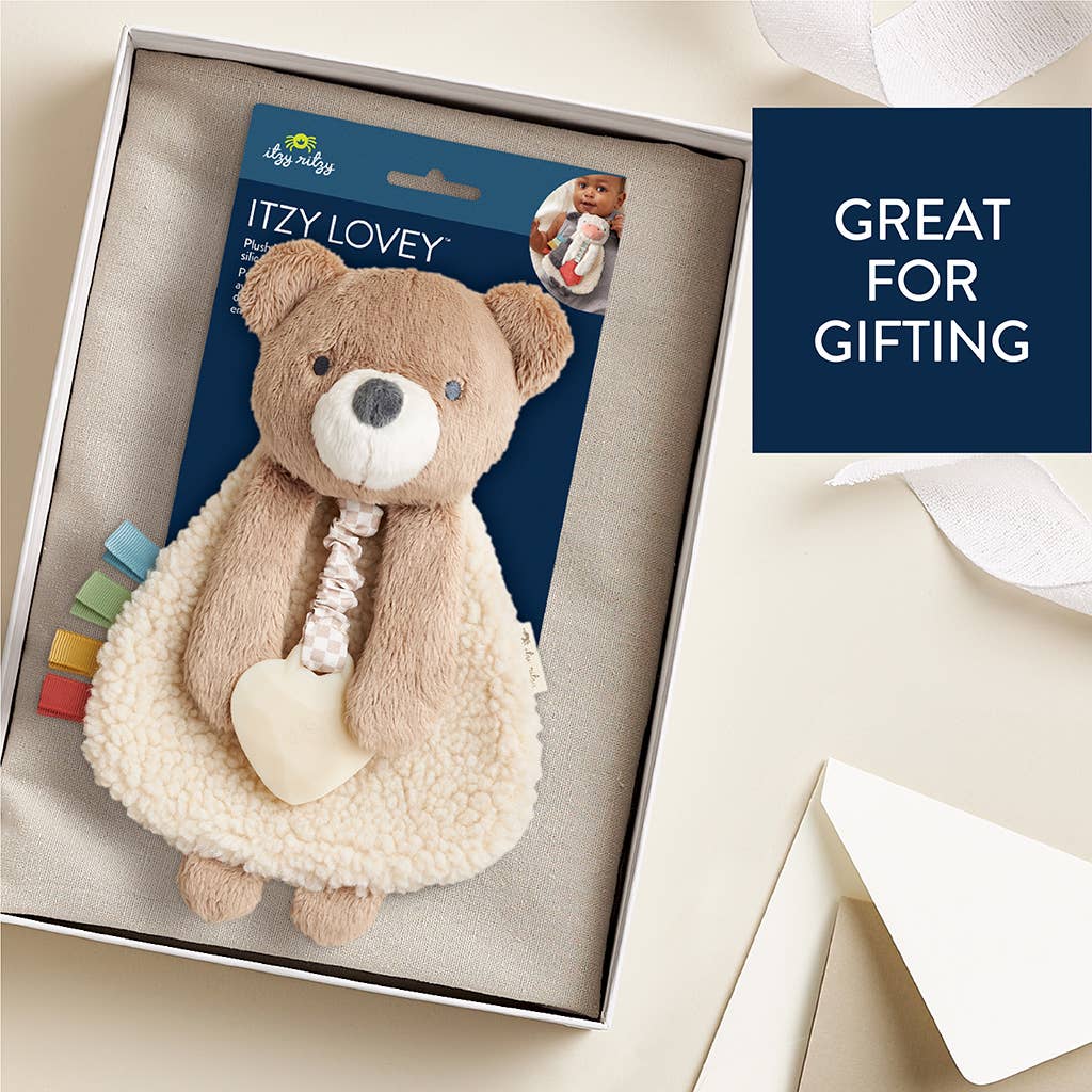 Theo the Bear Itzy Lovey - MIMINOO