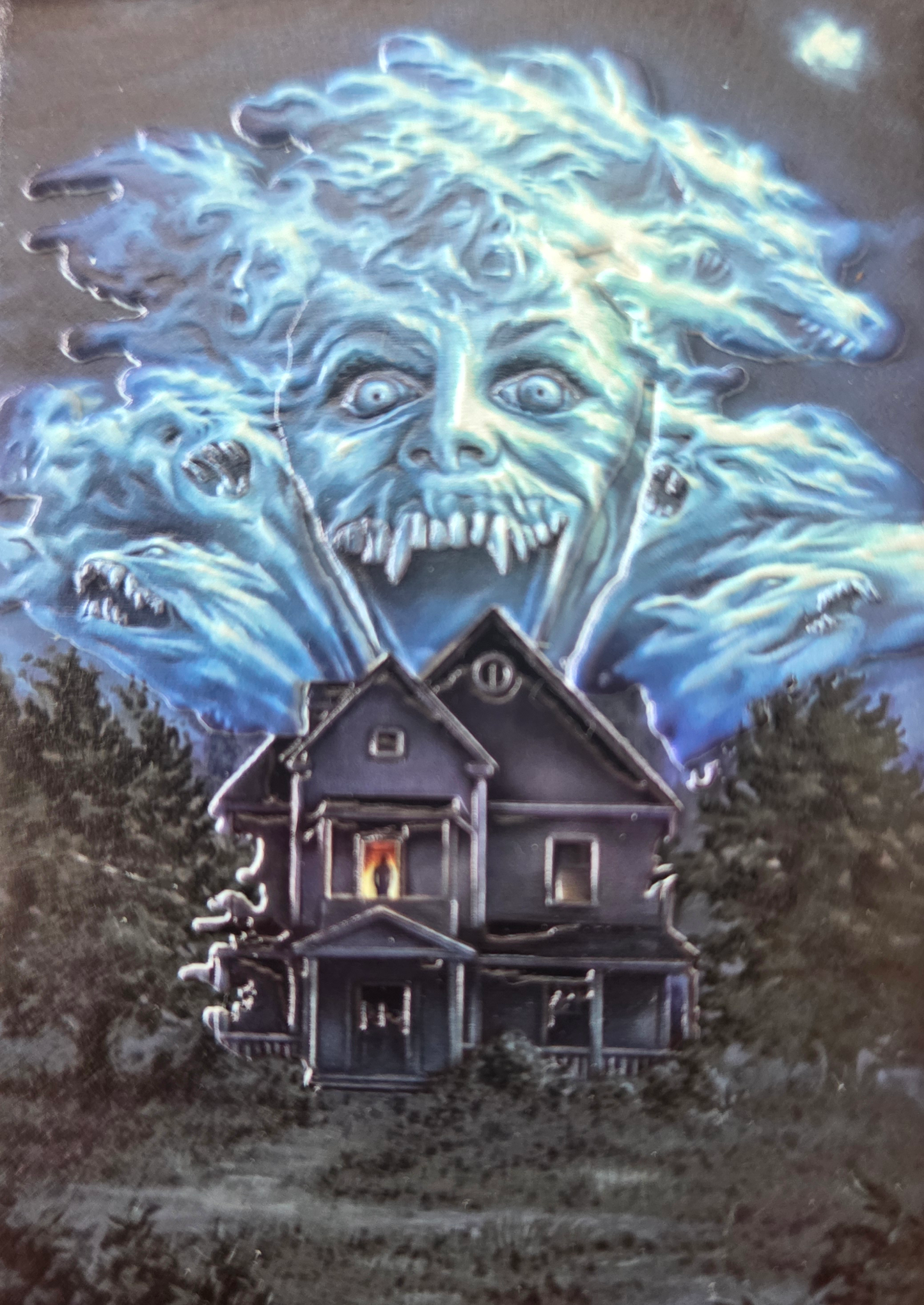 Haunted House Ghost Horror Magnet - We customize crafts