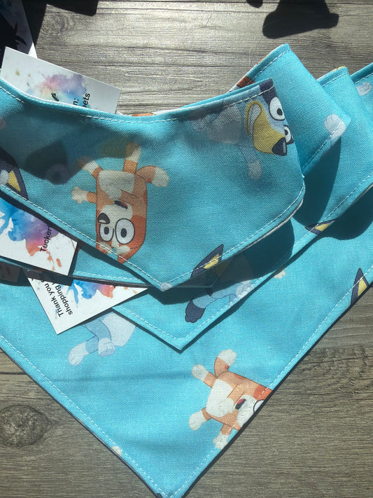 Bluey dog bandana -tfreedom