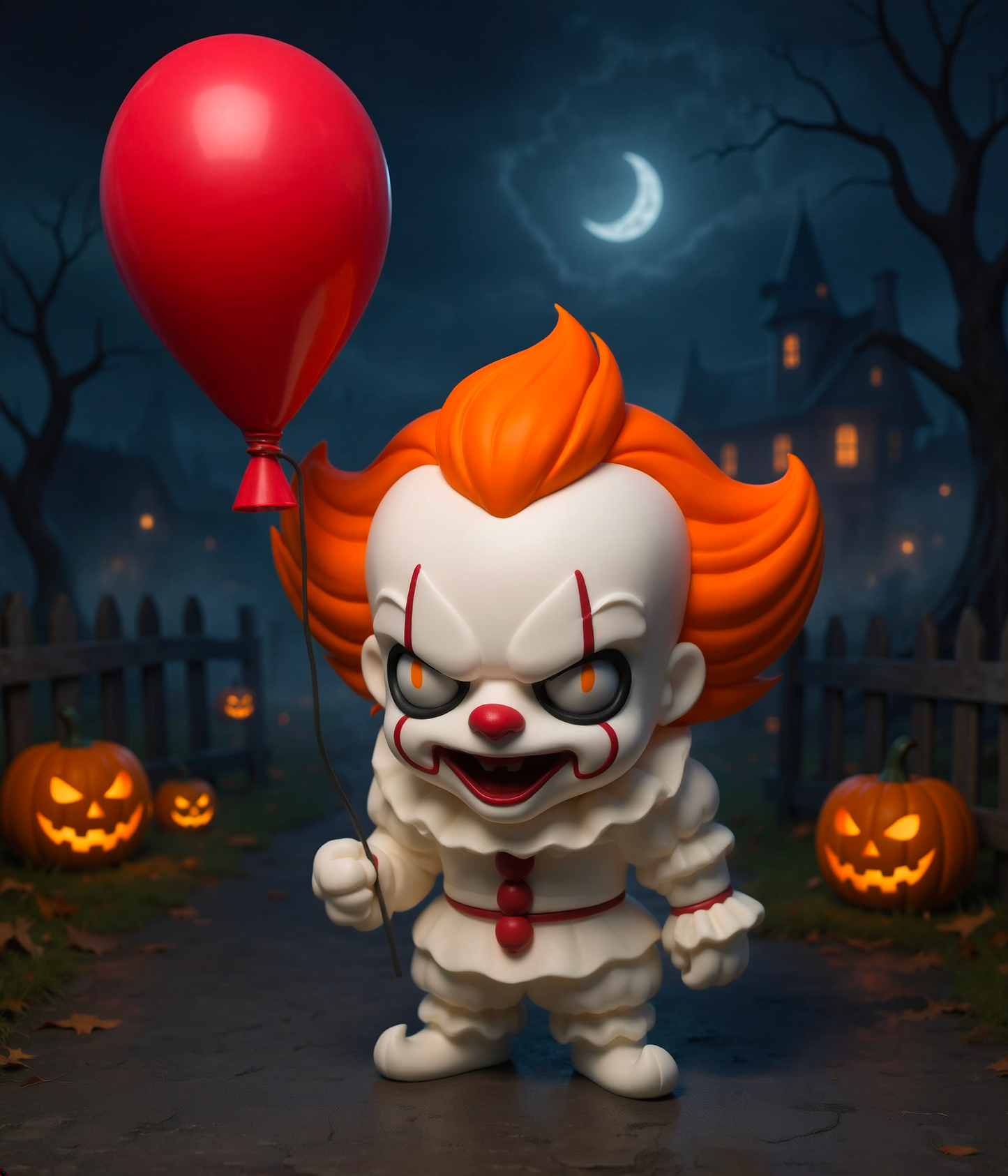 It creepy clown- We Customize Crafts