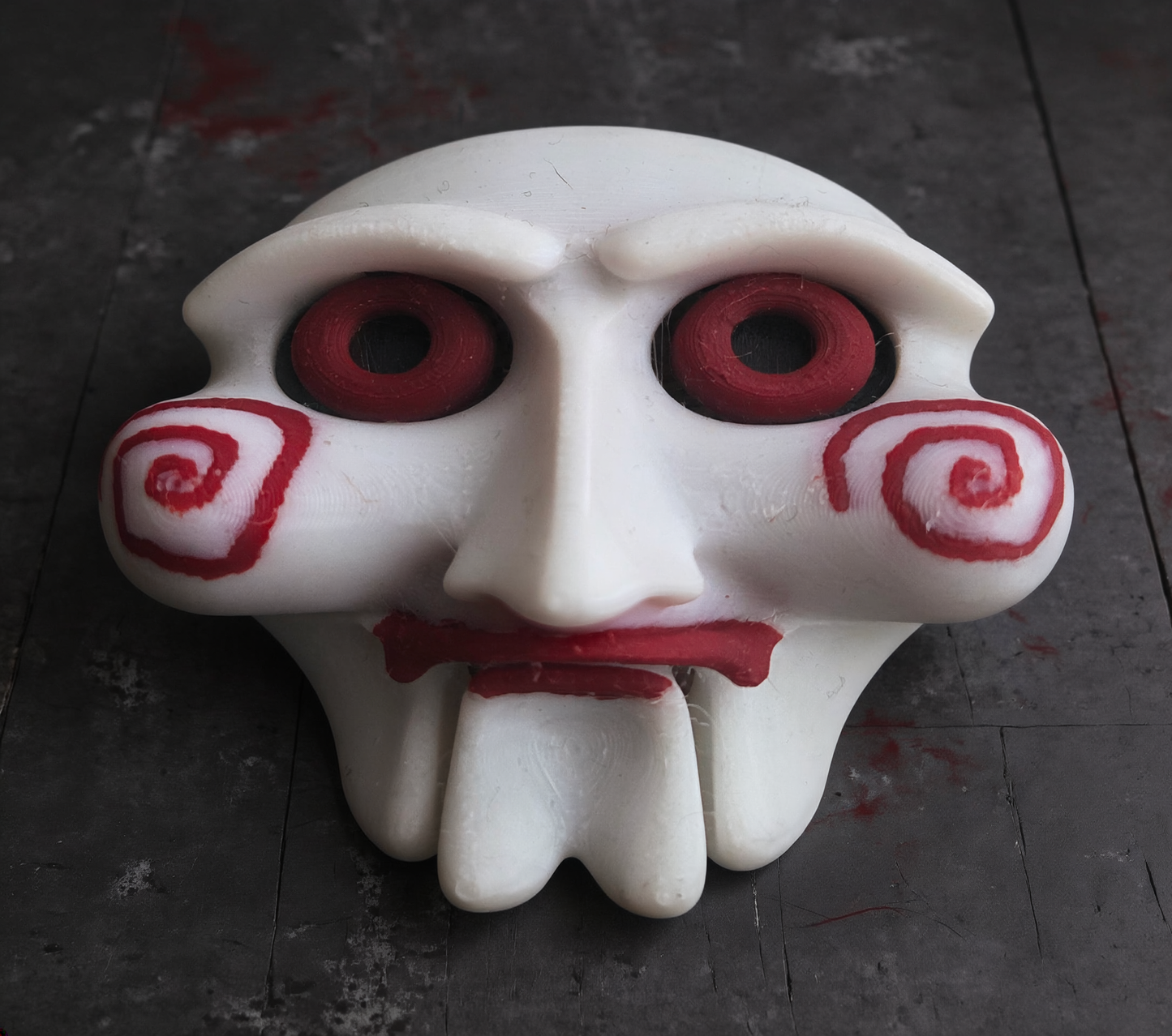 Saw Inspired 3D Printed Mask for Labubu Dolls - We Customize Crafts