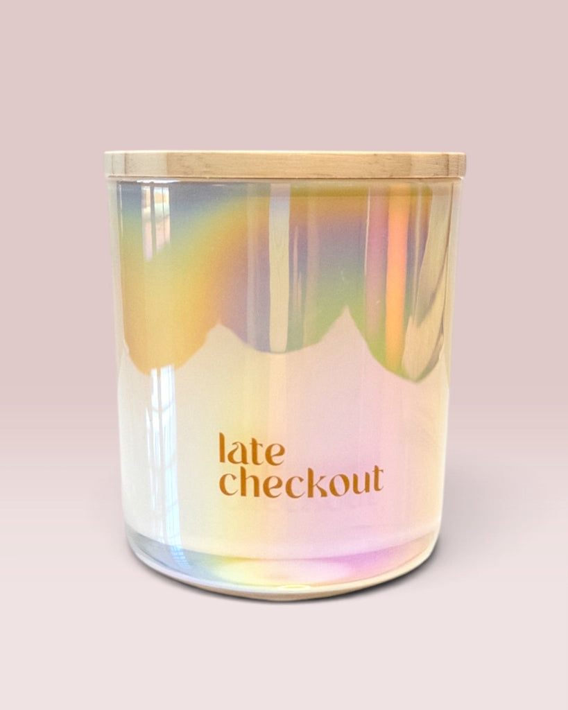 Late Checkout 12 oz Candle - Prickly Provisions