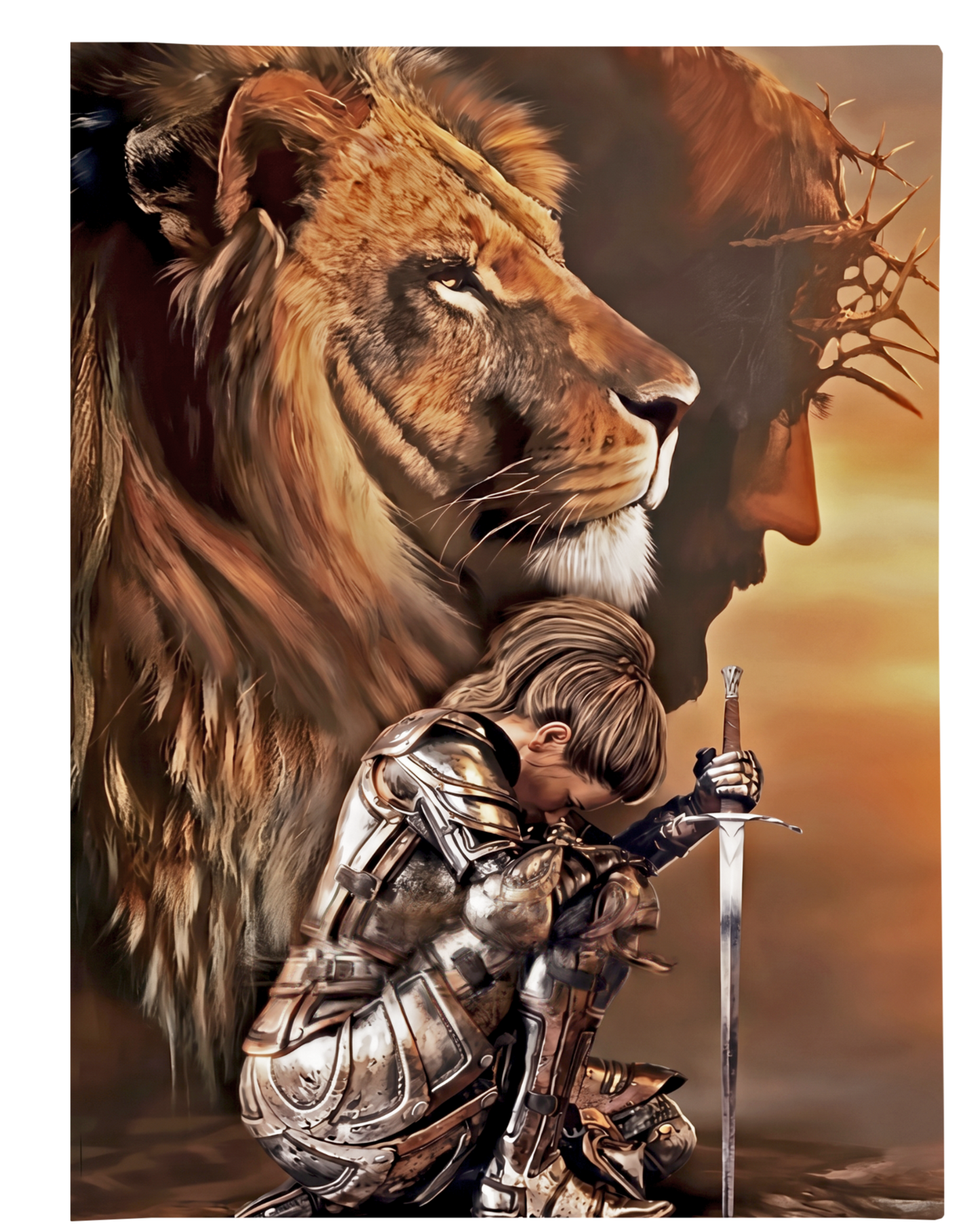 Lion of Judah Christian Canvas - We Customize Crafts
