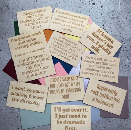 Little Wooden Note SCD