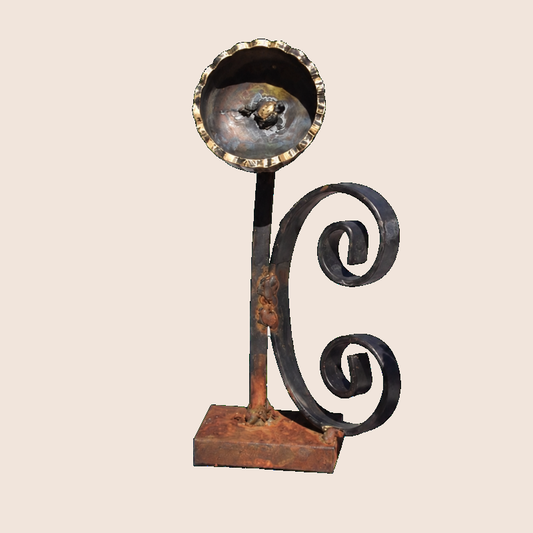 Imperfection Blooms – Reclaimed Metal Flower