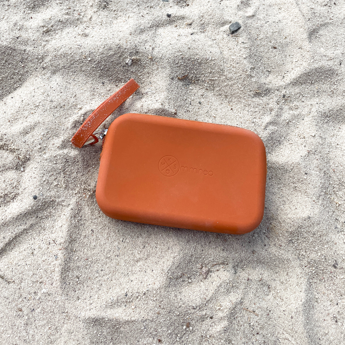 Silicone Waterproof Multipurpose Purse & Sunglasses Case Terracotta - MKS MIMINOO