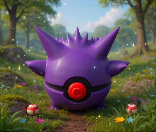 Gengar Monster Ball Poké Ball – craftsbylemieux