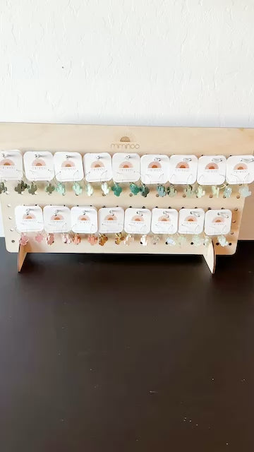 MKS Cactus Earrings Acrylic Holiday Collection