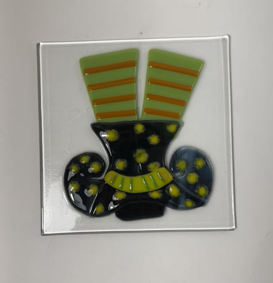 Plate - Witch's Feet 6 x 6