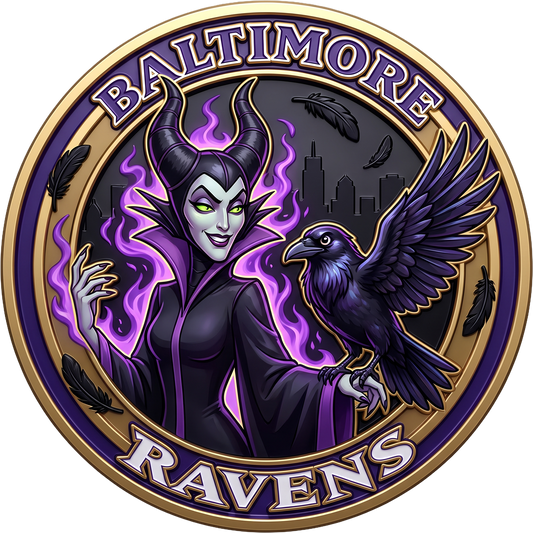 Disney & NFL Inspired 3D Challenge Coins - We Customize Crafts