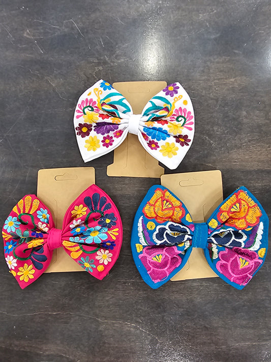 Bow - 1 Silk Embroider  @amorfashionshop