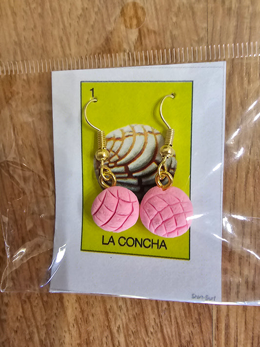 Earrings - Pink Concha Dangling @amorfashionshop
