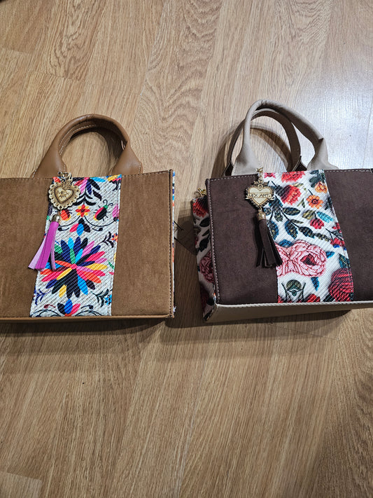 Bag - Yute Grabado Tote Chico  @amorfashionshop