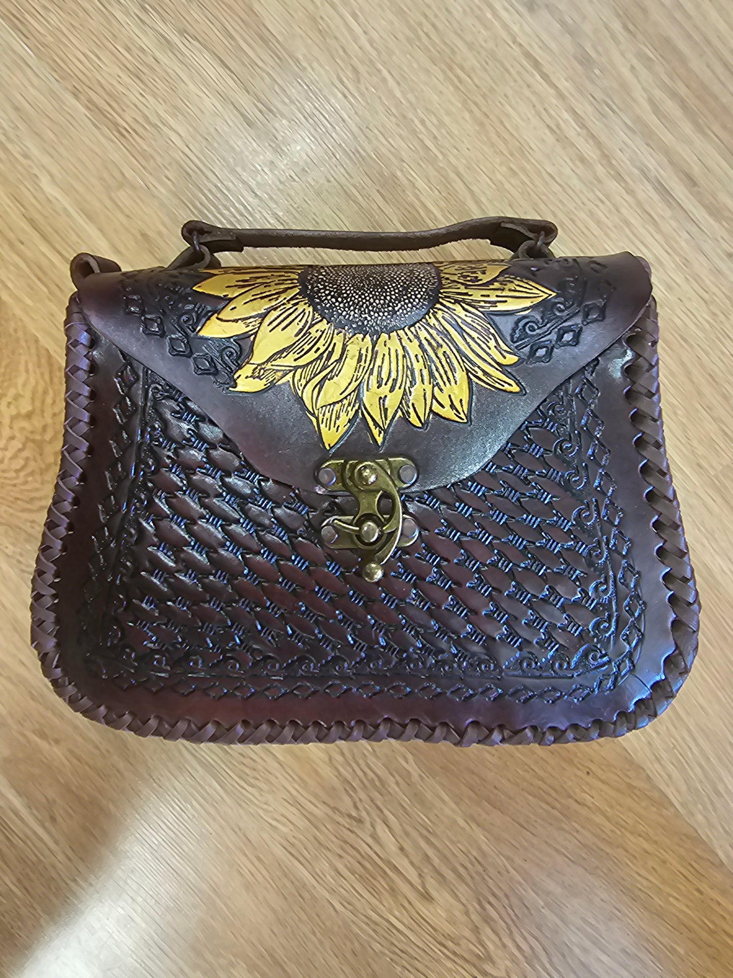 1 Bag Leather Hand Painted @amorfashionshop.com (USA- Catrina)