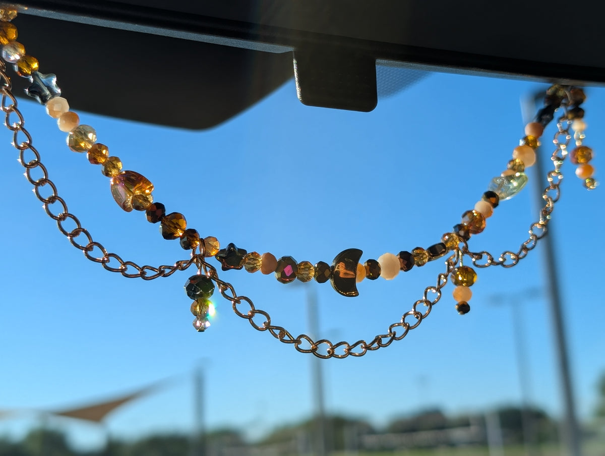 New Moon Car Charm