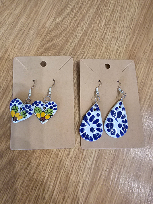Earrings Talavera Dangling @amorfashionshop.com