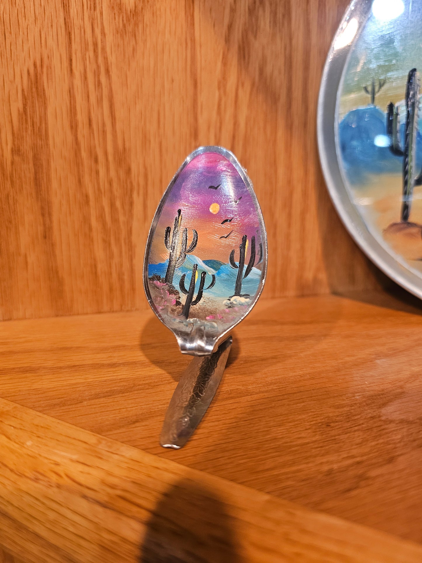 Painting on Spoon @amorfashionshop.com