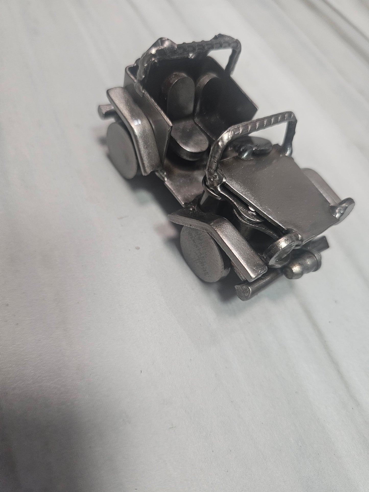 Scrap Metal Jeep Micro @amorfashionshop.com