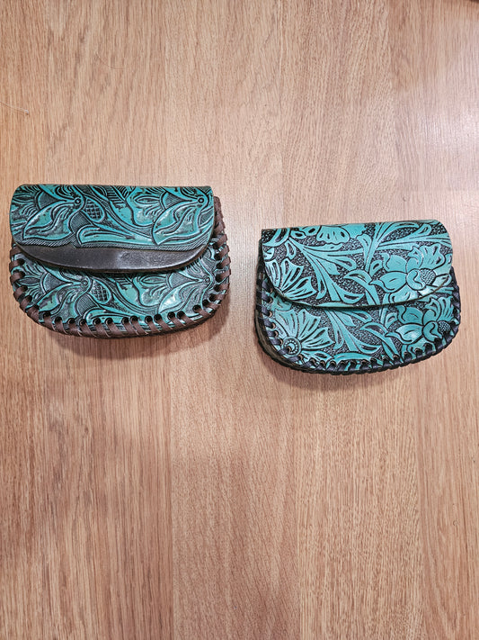 Bolsita #4 - Leather Hand Painted Bag @amorfashionshop.com