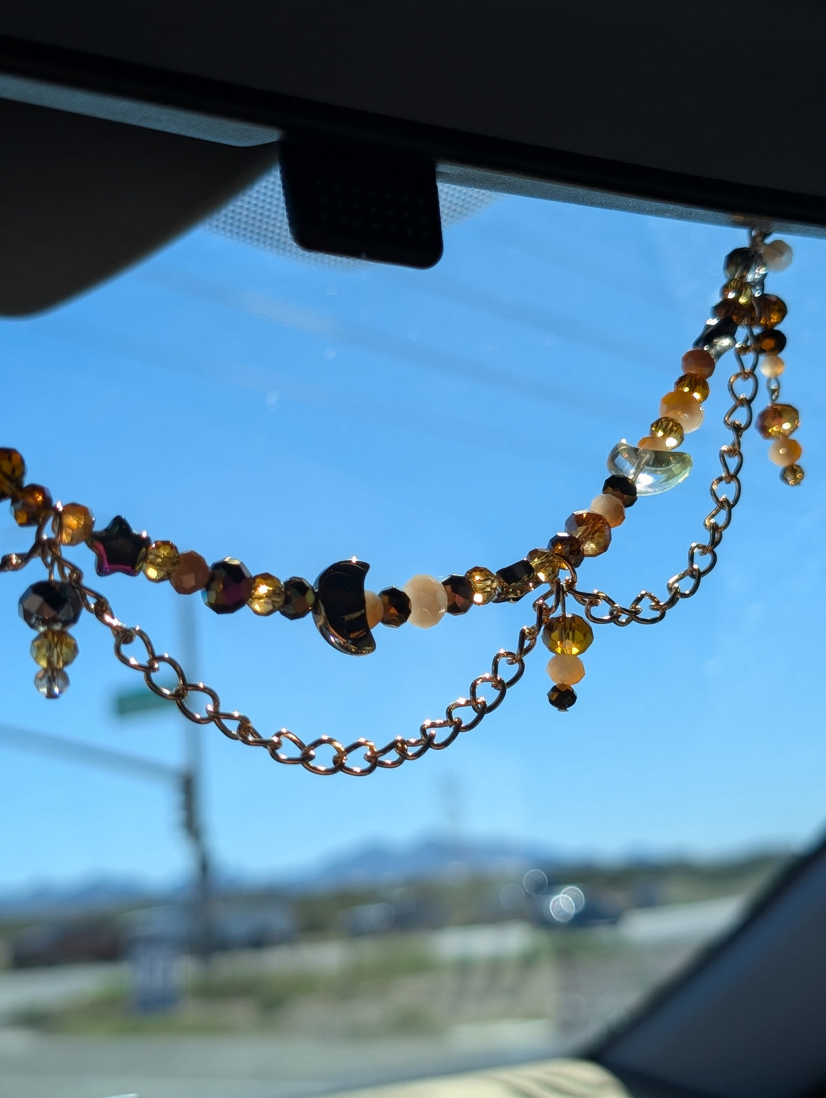 New Moon Car Charm
