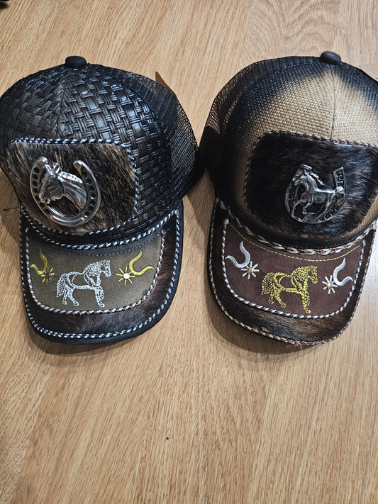 Cap - Gorra Cowhide @amorfashionshop