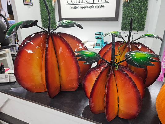 1 Metal Large Punkin Biznagas @amorfashionshop