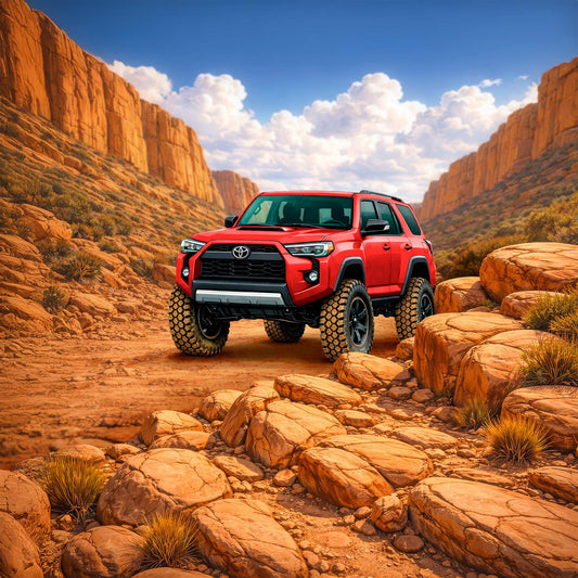 Toyota 4Runner Inspired Wall Art - Arid Desert Design