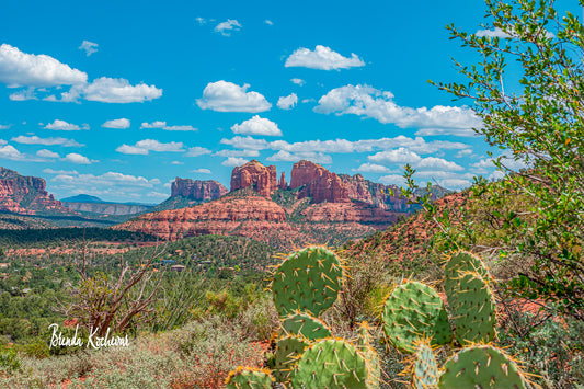 Sedona Photograph on a 6”x4” Mini Canvas