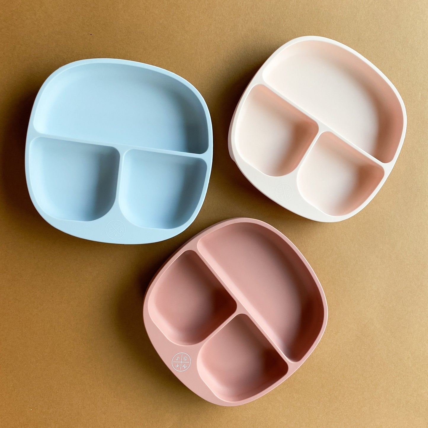 Silicone suction plate - Taupe - MKS MIMINOO