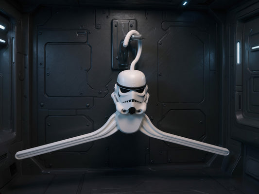 Stomtrooper  Inspired 3D Printed Clothes Hanger- We Customize Crafts