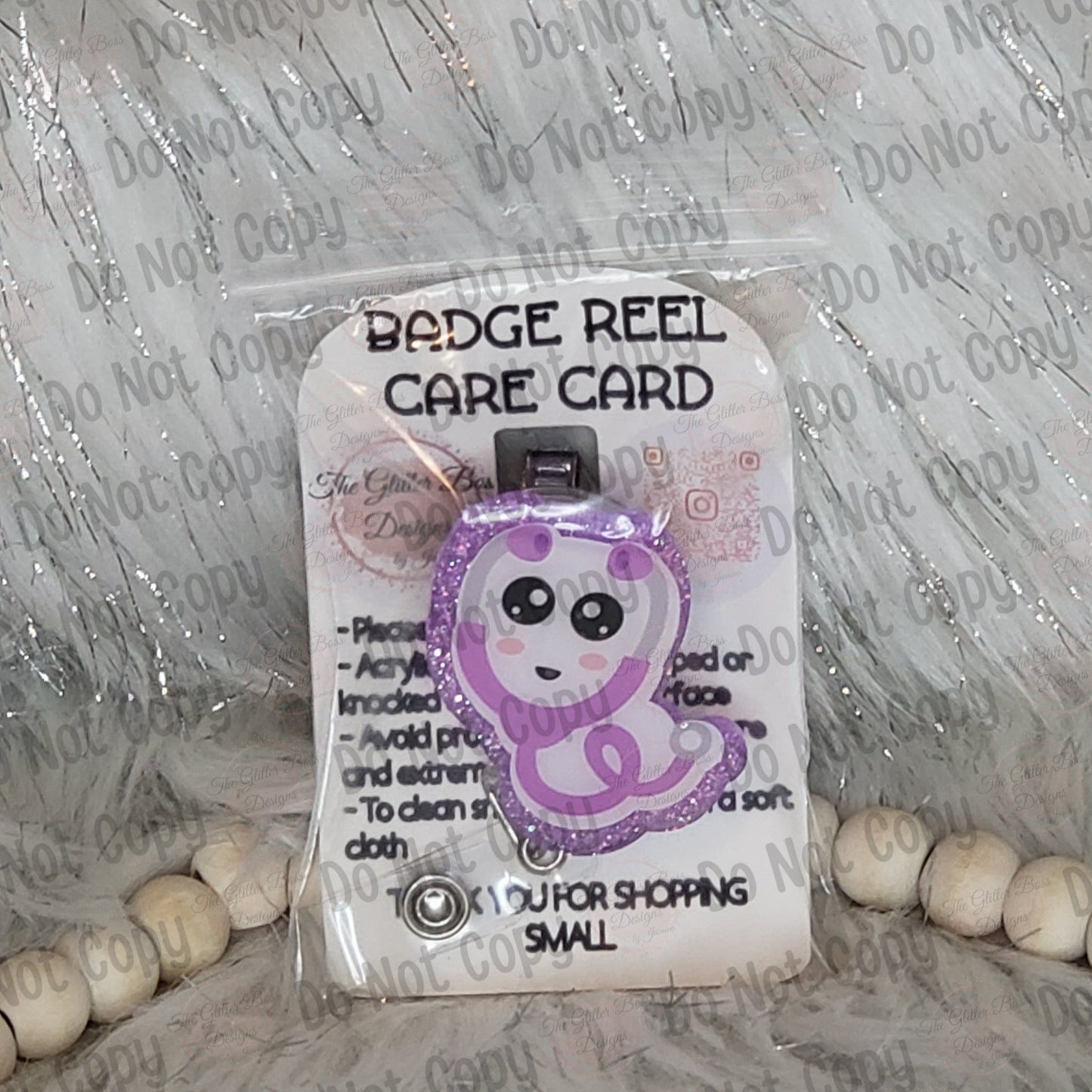 Badge Reels - Glitter Boss