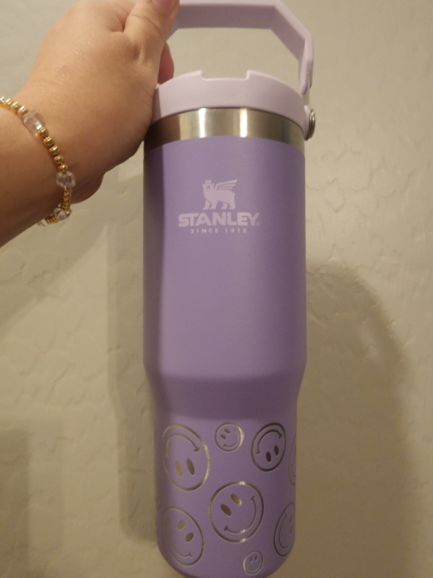 30 OZ Engraved Ice Flow