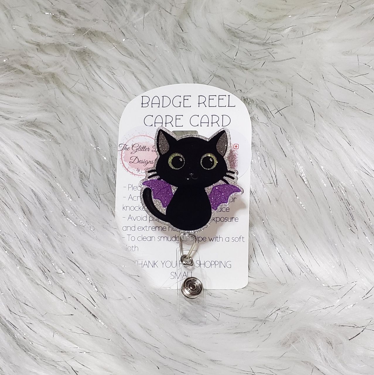 Badge Reels - Glitter Boss