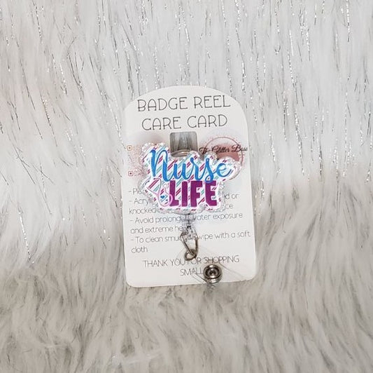 Badge Reels - Glitter Boss