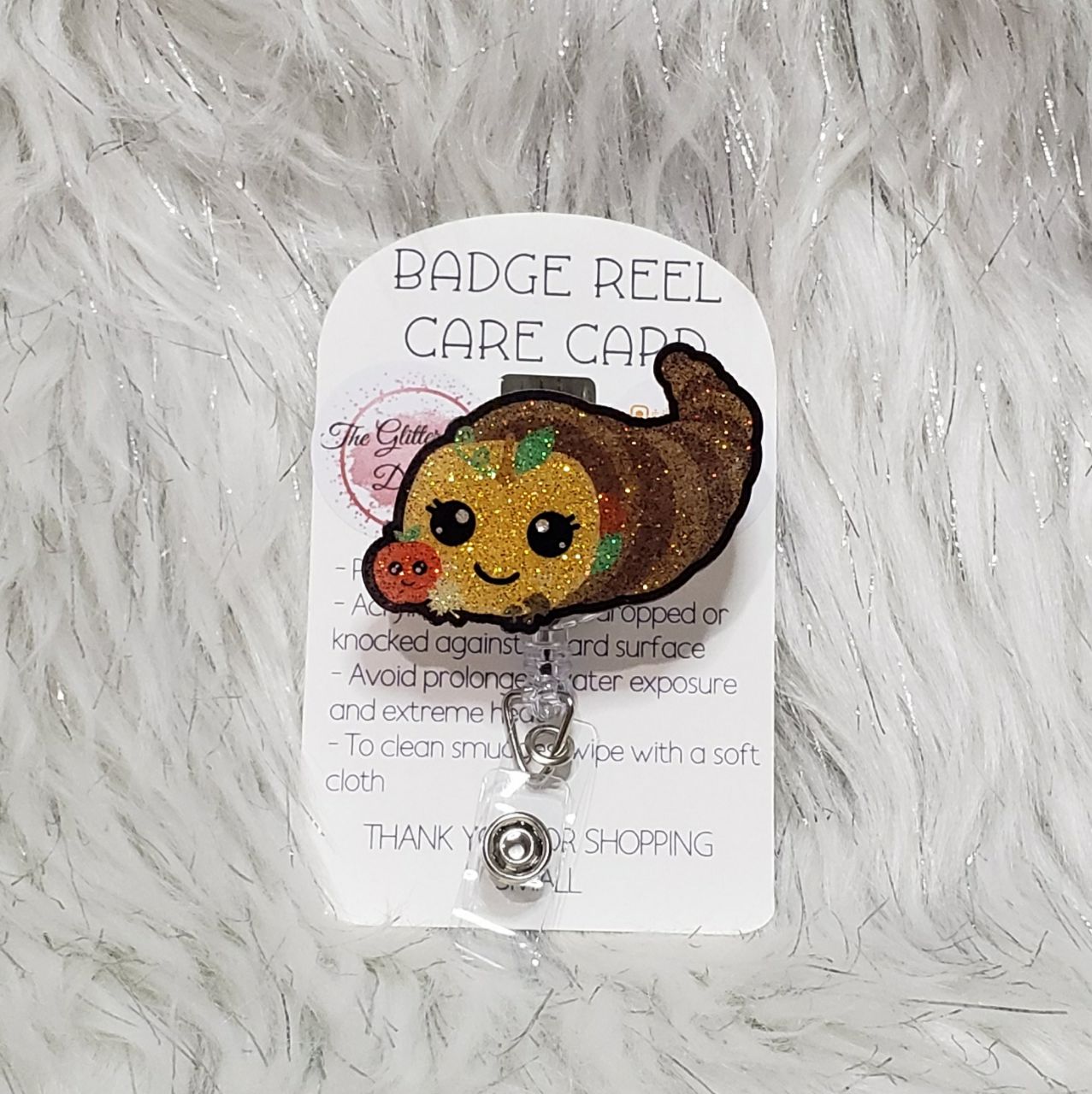 Badge Reels - Glitter Boss