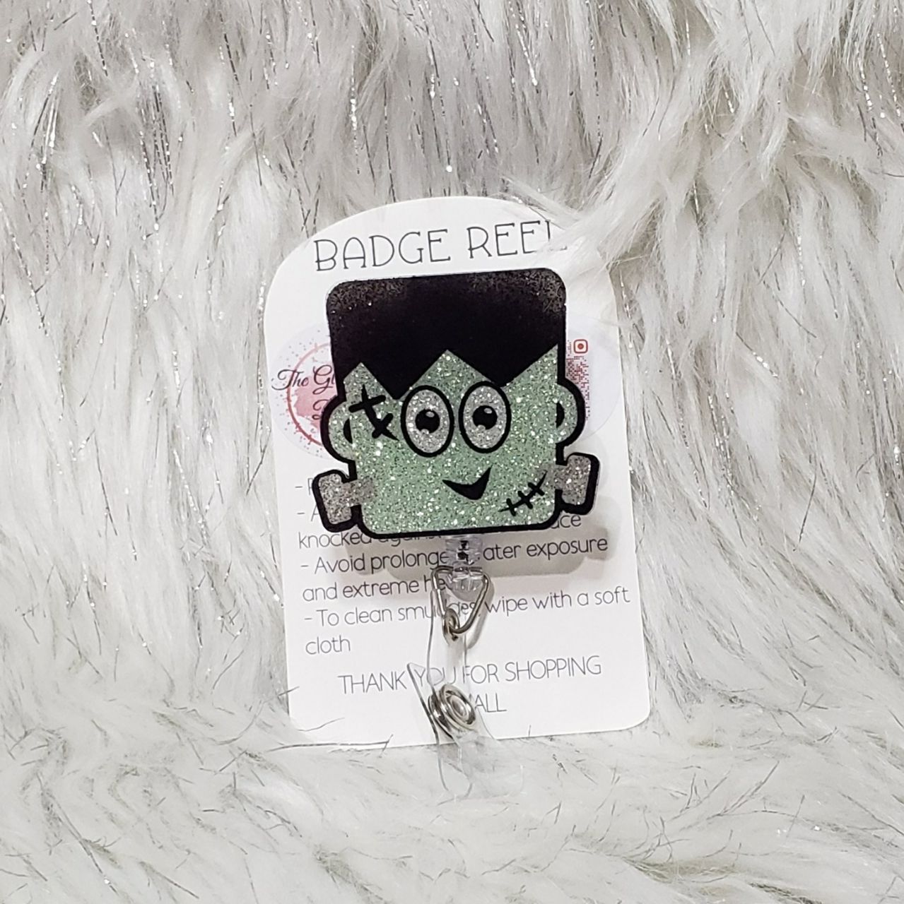 Badge Reels - Glitter Boss