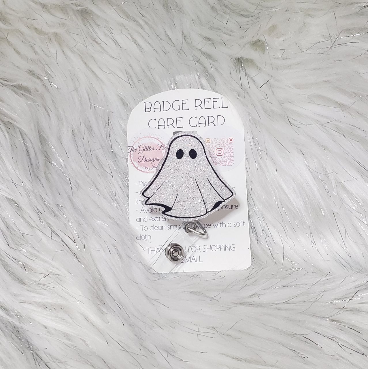 Badge Reels - Glitter Boss