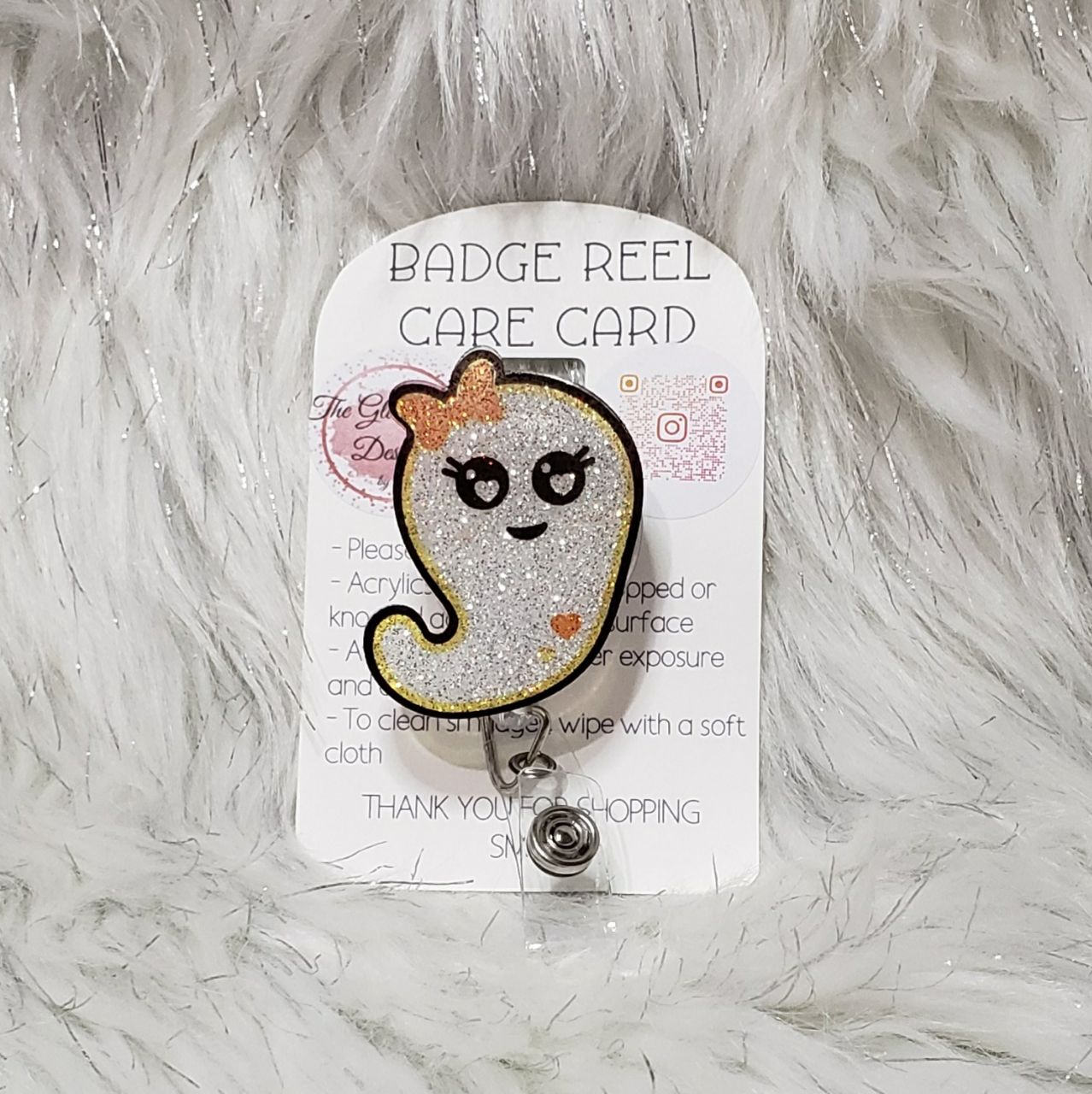 Badge Reels - Glitter Boss