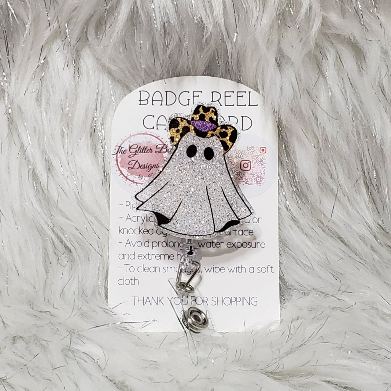 Badge Reels - Glitter Boss
