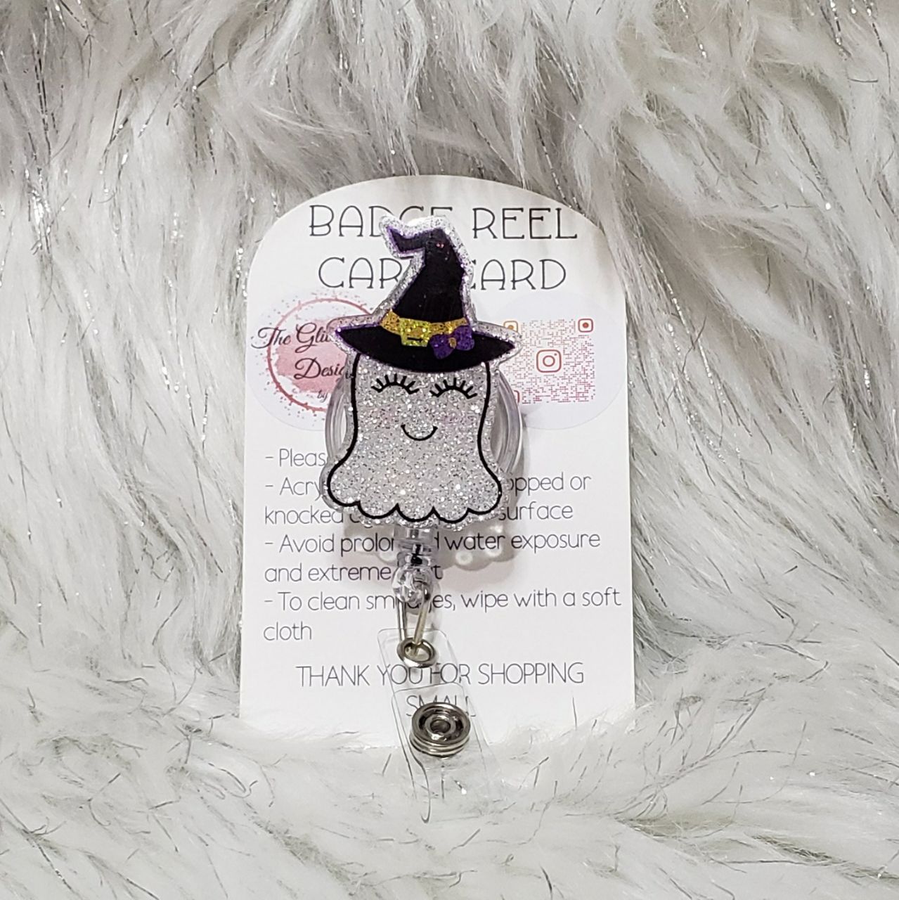 Badge Reels - Glitter Boss