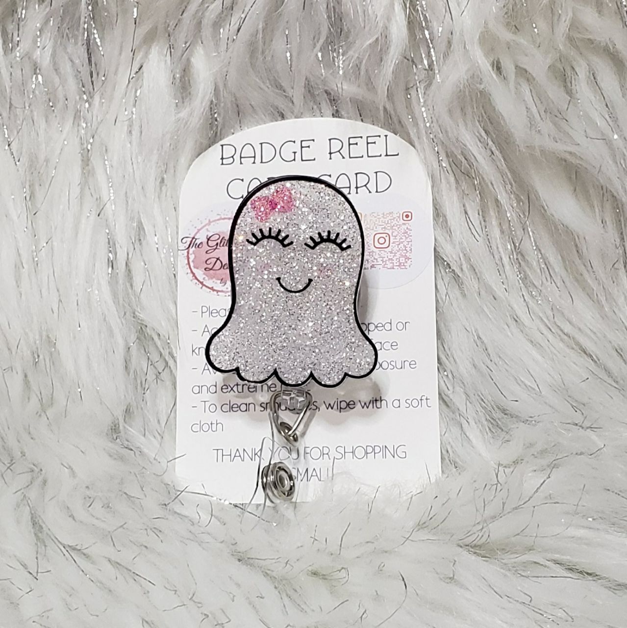 Badge Reels - Glitter Boss