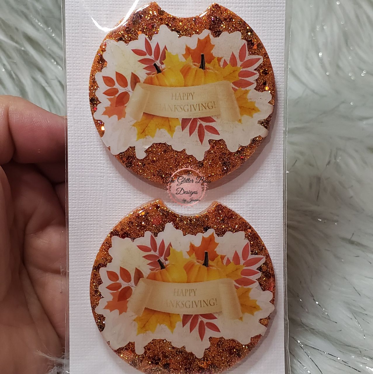 Car Coasters (Standard) - Glitter Boss