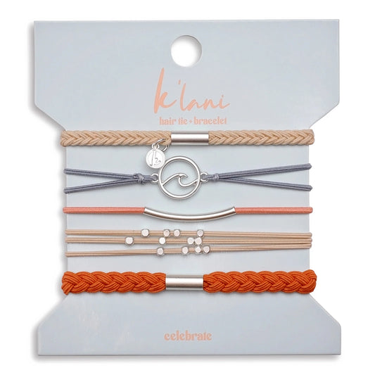 K'Lani Hair Tie + Bracelet - The Collective Market - STV