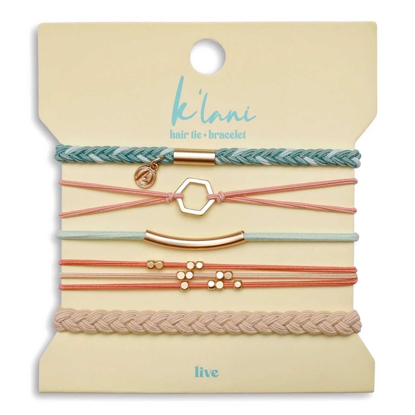 K'Lani Hair Tie + Bracelet - The Collective Market - STV