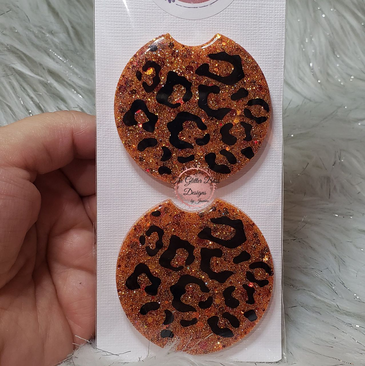Car Coasters (Standard) - Glitter Boss